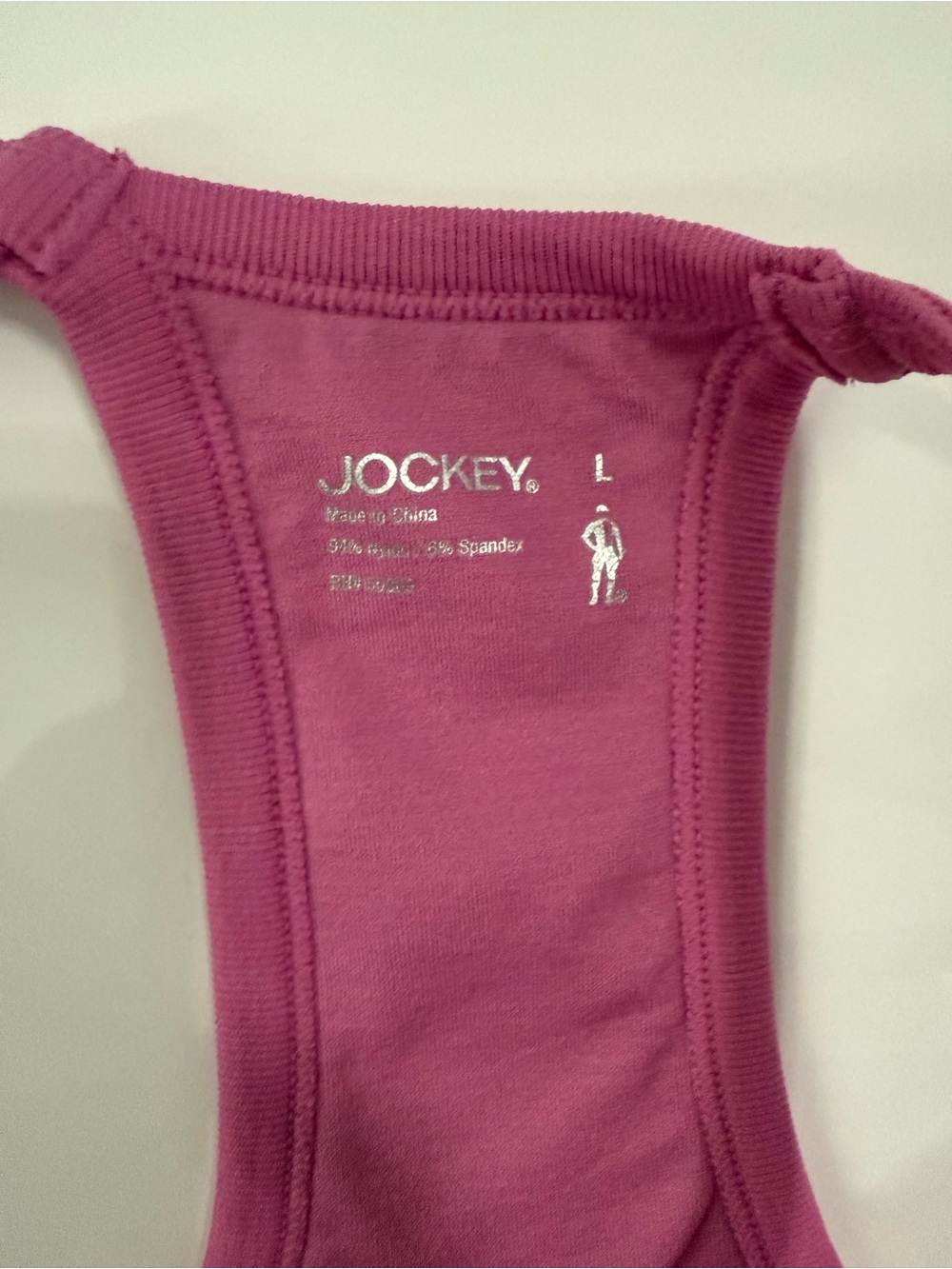 Jockey Fuchsia Racerback Sports Bra - Picture 3 of 4